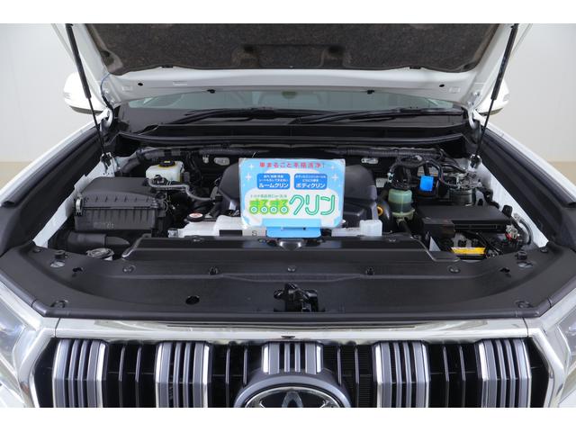 ランドクルーザープラド TX Lパッケージ4WD TRDエアロ 衝突被害軽減ブレーキ 9インチDAナビ 地デジTV 全周囲カメラ BSM 前後ドラレコ ETC2.0 レーダークルーズ 車線逸脱警報 オートハイビーム クリアランスソナー 本革 シートヒーター&クール LEDヘッドライト(55枚目)