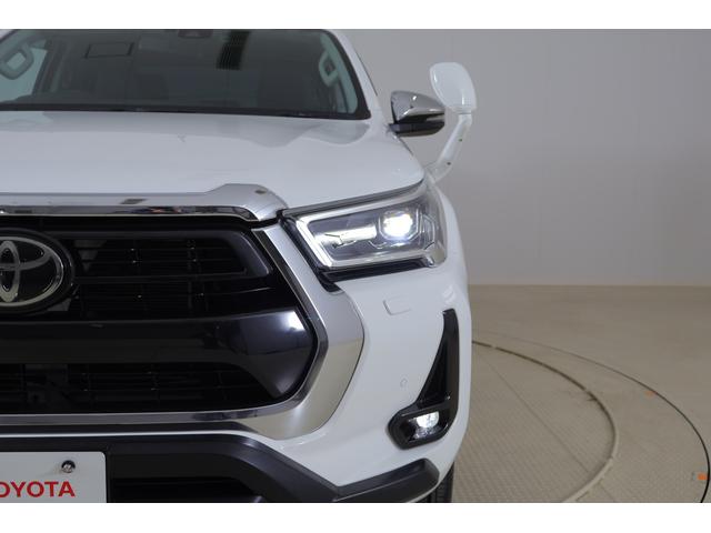 ハイラックス Z 4WD 衝突被害軽減ブレーキ レーダークルーズ ドラレコ 純正SDナビ 地デジTV バックカメラ スマートキー ETC クリアランスソナー 車線逸脱警報 オートLSD リアデフロック LEDヘッドライト トノカバー 横滑り防止装置 ワンオーナー(42枚目)