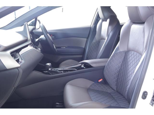 C-HR G 衝突被害軽減ブレーキ 純正8インチDAナビ 全周囲カメラ レーダークルーズ 車線逸脱警報 オートハイビーム BSM スマートキー ETC クリアランスソナー シートヒーター 前後ドラレコ LEDヘッドライト Bluetooth接続 横滑防止装置 ワンオーナー(40枚目)