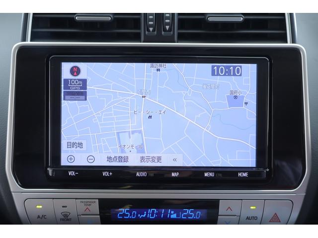 ランドクルーザープラド TX Lパッケージ・ブラックエディション 4WD 本革シート 衝突被害軽減ブレーキ 純正9インチナビ 地デジTV バックカメラ スマートキー ETC ドラレコ レーダークルーズ 車線逸脱警報 オートハイビーム シートヒーター&クール LEDライト 横滑り防止装置(14枚目)