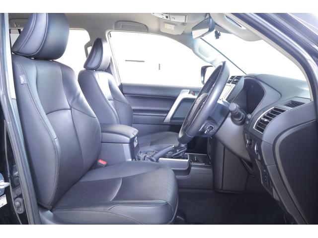 ランドクルーザープラド TX Lパッケージ・ブラックエディション 4WD 本革シート 衝突被害軽減ブレーキ 純正9インチナビ 地デジTV バックカメラ スマートキー ETC ドラレコ レーダークルーズ 車線逸脱警報 オートハイビーム シートヒーター&クール LEDライト 横滑り防止装置(36枚目)