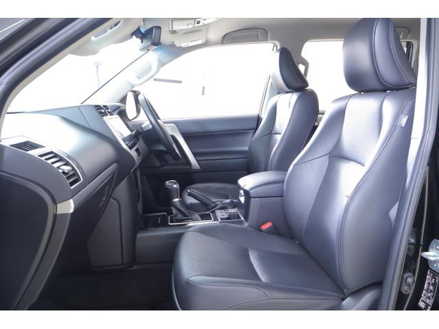 ランドクルーザープラド TX Lパッケージ・ブラックエディション 4WD 本革シート 衝突被害軽減ブレーキ 純正9インチナビ 地デジTV バックカメラ スマートキー ETC ドラレコ レーダークルーズ 車線逸脱警報 オートハイビーム シートヒーター&クール LEDライト 横滑り防止装置(38枚目)