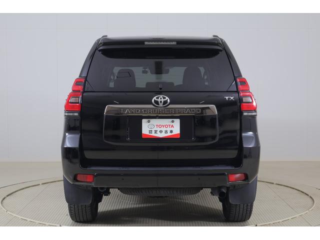 ランドクルーザープラド TX Lパッケージ・ブラックエディション 4WD 本革シート 衝突被害軽減ブレーキ 純正9インチナビ 地デジTV バックカメラ スマートキー ETC ドラレコ レーダークルーズ 車線逸脱警報 オートハイビーム シートヒーター&クール LEDライト 横滑り防止装置(46枚目)