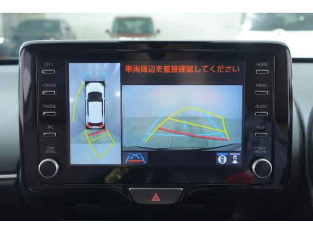 ヤリスクロス ハイブリッドＺ　アドベンチャー　衝突被害軽減ブレーキ　ＢＳＭ　純正８インチＤＡナビ　地デジＴＶ　全周囲カメラ　ＥＴＣ２．０　レーダークルーズ　車線逸脱警報　クリアランスソナー　シートヒーター　ステアリングヒーター　前後ドラレコ　ＬＥＤヘッドライト　ワンオーナー（15枚目）