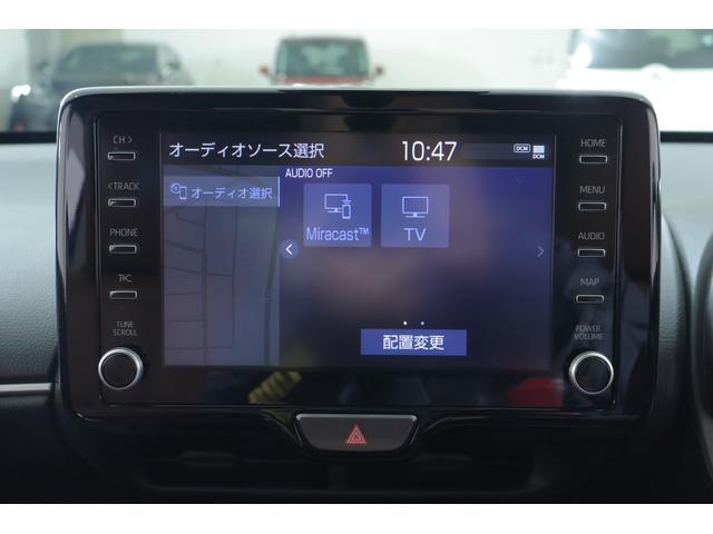 ヤリスクロス ハイブリッドＺ　アドベンチャー　衝突被害軽減ブレーキ　ＢＳＭ　純正８インチＤＡナビ　地デジＴＶ　全周囲カメラ　ＥＴＣ２．０　レーダークルーズ　車線逸脱警報　クリアランスソナー　シートヒーター　ステアリングヒーター　前後ドラレコ　ＬＥＤヘッドライト　ワンオーナー（18枚目）