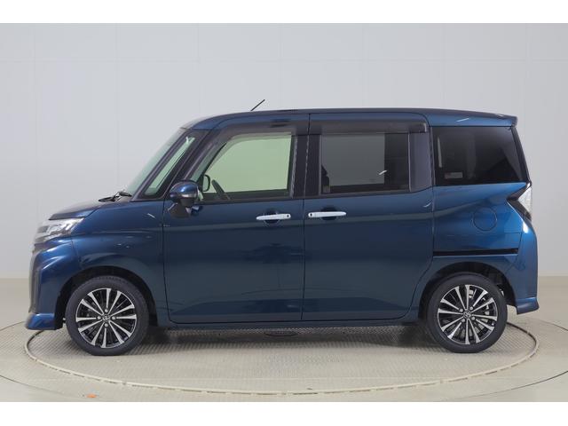 ルーミー カスタムＧ－Ｔ　衝突被害軽減ブレーキ　純正９型ナビ地デジＴＶ　バックカメラ　スマートキー　ＥＴＣ　レーダークルーズ　車線逸脱警報　オートハイビーム　コーナーセンサー　両側電動ドア　前後ドラレコ　ＬＥＤヘッドライト　Ｂｌｕｅｔｏｏｔｈ接続　純正アルミ　横滑防止装置（43枚目）