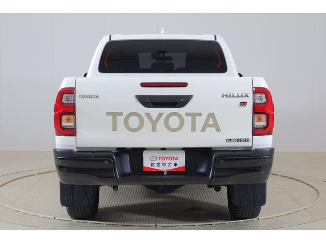 ハイラックス Ｚ　ＧＲスポーツ　４ＷＤ　衝突被害軽減ブレーキ　パドルシフト　８インチＤＡナビ　全周囲カメラ　レーダークルーズ　スマートキー　クリアランスソナー　車線逸脱警報　パワーシート　オートＬＳＤ　リアデフロック　ＬＥＤヘッドライト　横滑り防止装置　ワンオーナー（46枚目）
