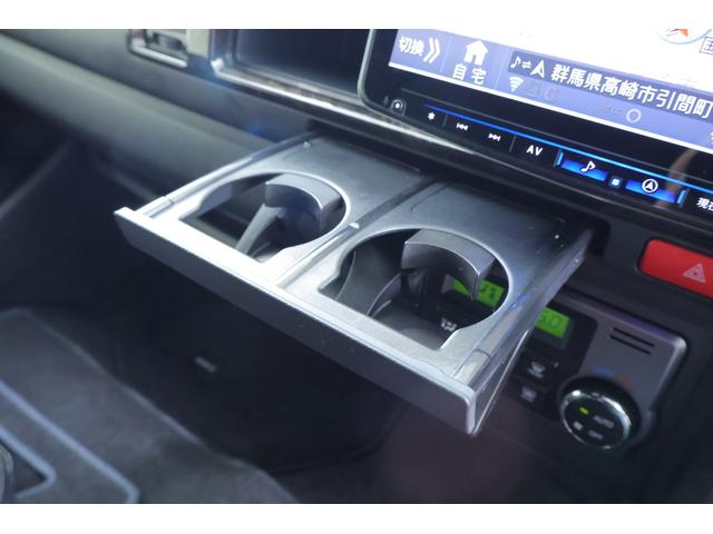 ハイエースバン スーパーGLダークプライムII 4WD 衝突被害軽減ブレーキ SDナビ地デジTV 全周囲カメラ 後席モニター スマートキー ETC オートハイビーム 車線逸脱警報 クリアランスソナー 前後ドラレコ デジタルミラー AC100V電源 純正アルミ LEDヘッドライト(36枚目)