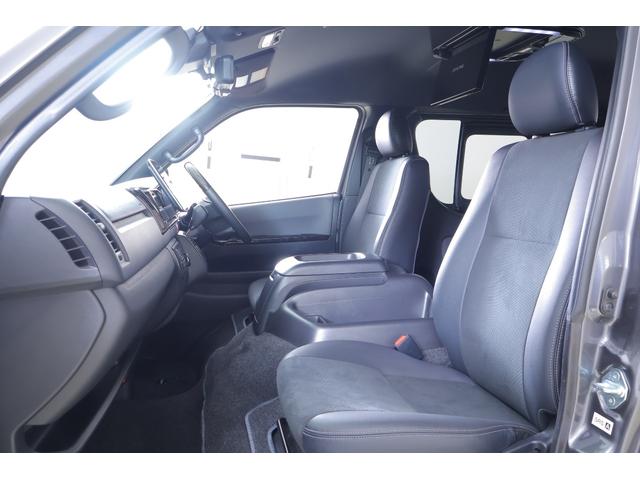 ハイエースバン スーパーGLダークプライムII 4WD 衝突被害軽減ブレーキ SDナビ地デジTV 全周囲カメラ 後席モニター スマートキー ETC オートハイビーム 車線逸脱警報 クリアランスソナー 前後ドラレコ デジタルミラー AC100V電源 純正アルミ LEDヘッドライト(40枚目)