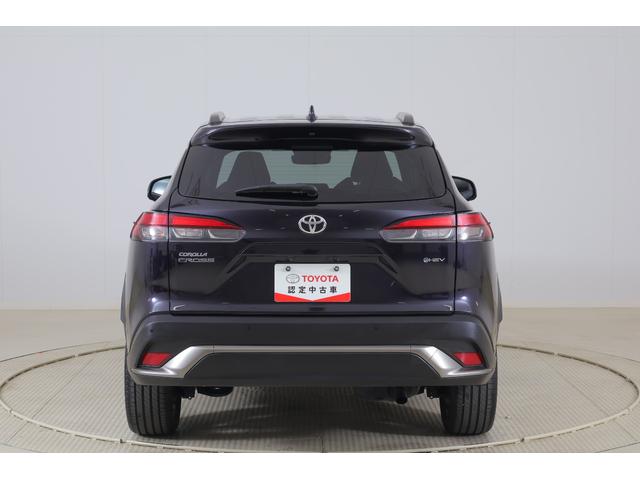 カローラクロス ハイブリッド　Ｚ　衝突被害軽減ブレーキ　１０．５インチＤＡ　地デジＴＶ　全周囲カメラ　ＥＴＣ　レーダークルーズ　車線逸脱警報　クリアランスソナー　シートヒーター　ＢＳＭ　前後ドラレコ　ＬＥＤヘッドライト　ＡＣ１００Ｖ－１５００Ｗ　パワーバックドア　ワンオーナー（52枚目）