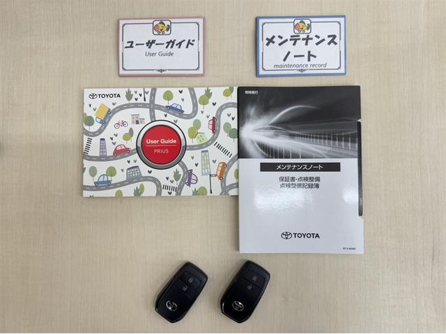 プリウス X 衝突被害軽減ブレーキ ペダル踏み間違い急発進抑制装置 電源コンセントディスプレイオーディオ Bluetooth ETC LED 寒冷地仕様 ブラインドスポットモニター クルーズコントロール 記録簿(30枚目)