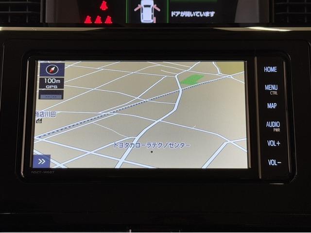 ルーミー カスタムG-T フルエアロ 衝突被害軽減ブレーキ ペダル踏間違急発進抑制装置 車線逸脱警報装置 オートハイビーム 両側電動スライドドア フルセグ内蔵メモリーナビ DVD Bluetooth バックモニター ETC(10枚目)