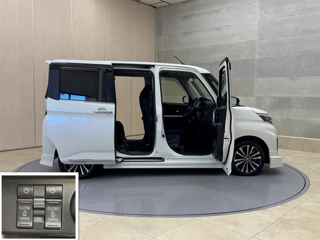 ルーミー カスタムG-T フルエアロ 衝突被害軽減ブレーキ ペダル踏間違急発進抑制装置 車線逸脱警報装置 オートハイビーム 両側電動スライドドア フルセグ内蔵メモリーナビ DVD Bluetooth バックモニター ETC(17枚目)