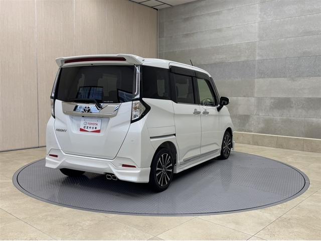 ルーミー カスタムG-T フルエアロ 衝突被害軽減ブレーキ ペダル踏間違急発進抑制装置 車線逸脱警報装置 オートハイビーム 両側電動スライドドア フルセグ内蔵メモリーナビ DVD Bluetooth バックモニター ETC(18枚目)