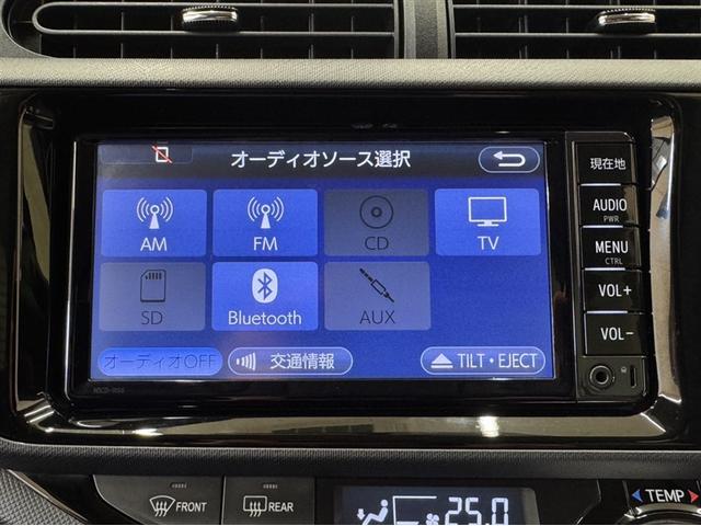 アクア Ｓ　ワンセグ内蔵メモリー　Ｂｌｕｅｔｏｏｔｈ対応　バックモニター　ＥＴＣ　スマートキー　イモビライザー　オートエアコン　横滑り防止装置　ＡＢＳ　全席パワーウィンドウ　パワーステアリング　デュアルエアバッグ（7枚目）