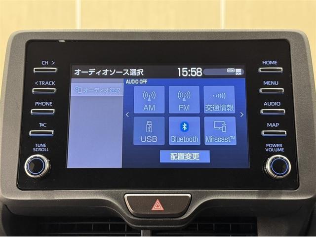 ヤリスクロス Ｘ　衝突被害軽減ブレーキ　ペダル踏み間違い急発進抑制装置　ディスプレイオーディオ　Ｂｌｕｅｔｏｏｔｈ　バックモニター　クルーズコントロール　先進ライト　車線逸脱警報　マニュアルエアコン　スマートキー（7枚目）