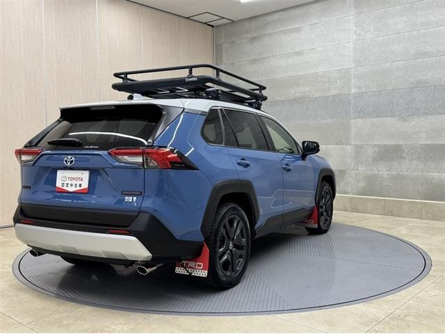 RAV4 ハイブリッドアドベンチャー オリジナルカスタマイズ 新品キャリア 新品オールシーズンタイヤ 新品マットフラップ 合成皮革シート シートヒーター&ベンチレーション AC100V/1500Wコンセント ETC2.0 ドラレコ(25枚目)