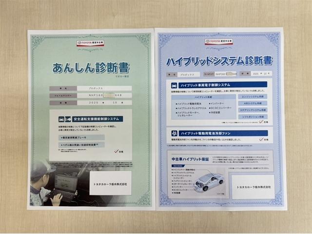 プロボックス ハイブリッドF 衝突被害軽減ブレーキ ドライブレコーダー ナビ ワンセグ Bluetooth ETC バックモニター オートエアコン キーレスエントリー 記録簿 先進ライト 車線逸脱警報 CD デュアルエアバック(5枚目)