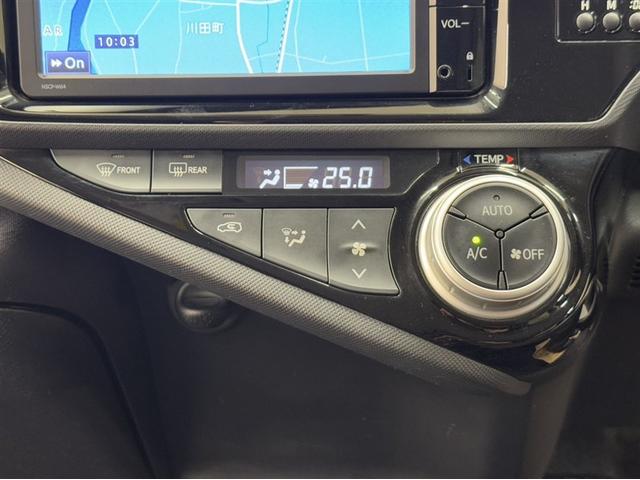 アクア S ナビ ワンセグ Bluetooth バックモニター ETC スマートキー オートエアコン CD再生 デュアルエアバック 横滑り防止装置 盗難防止装置 記録簿(20枚目)