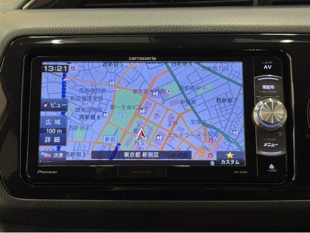 ナビ付きです。目的地を設定すれば、初めての場所でも簡単に行くことが出来ます。