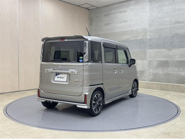 スペーシアカスタム ハイブリッドＸＳターボ　衝突被害軽減ブレーキ　ペダル踏み間違い急発進抑制装置　ナビ　フルセグ　Ｂｌｕｅｔｏｏｔｈ　シートヒーター　両側電動スライドドア　全周囲カメラ　アイドリングストップ　ＥＴＣ　ＬＥＤ　ベンチシート　記録簿（19枚目）