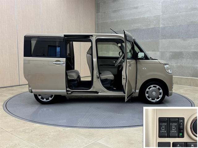 ムーヴキャンバス Ｘリミテッドメイクアップ　ＳＡＩＩ　衝突被害軽減ブレーキ　ペダル踏み間違い急発進抑制装置　ナビ　フルセグ　Ｂｌｕｅｔｏｏｔｈ　全周囲カメラ　アイドリングストップ　車線逸脱警報　両側電動スライドドア　ベンチシート　オートエアコン（16枚目）