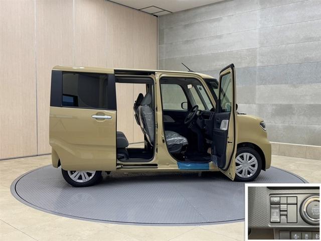 タント Ｘ　届出済未使用車　新品純正ナビ　ＣＤ／ＤＶＤ再生　Ｂｌｕｅｔｏｏｔｈ　バックモニター　シートヒーター　スマートキー　衝突被害軽減ブレーキ　ペダル踏間違い急発進抑制装置　車線逸脱警報装置　オートハイビーム（16枚目）