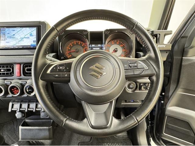 ジムニー XC 4WD 衝突被害軽減ブレーキ ナビ ワンセグ Bluetooth シートヒーター クルーズコントロール ETC LED 先進ライト 車線逸脱警報 オートエアコン スマートキー CD再生 純正アルミ(25枚目)