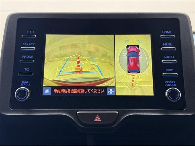 ヤリスクロス ハイブリッドＸ　衝突被害軽減ブレーキ　ペダル踏み間違い急発進抑制装置　電源コンセント　ディスプレイオーディオ　Ｂｌｕｅｔｏｏｔｈ　全周囲カメラ　クルーズコントロール　オートエアコン　先進ライト　車線逸脱警報（8枚目）