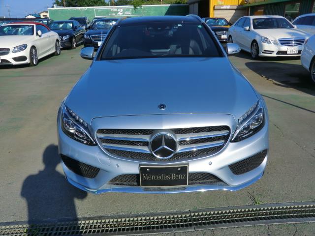 C220d ステーションワゴンローレウスエディション レーダーセーフティパッケージ アクティブブレーキ ブラインドスポット アテンション レーンキープアシスト ディスタンスパイロット サンルーフ(2枚目)