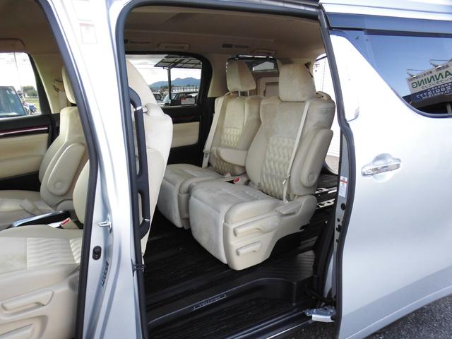 ヴェルファイア 2.5V 純正ナビフルセグTV バックカメラ 両側パワースライドドア パワーバックドア クルーズコントロール ハーフレザーシートETC スペアキー(13枚目)