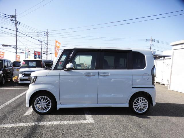 Ｎ－ＢＯＸカスタム Ｌターボ　４ＷＤ　ホンダセンシング　両側パワースライドドア　ディスプレイオーディオ　バックカメラ　ＥＴＣ　ドラレコ前後　シートヒータースマートキー（5枚目）