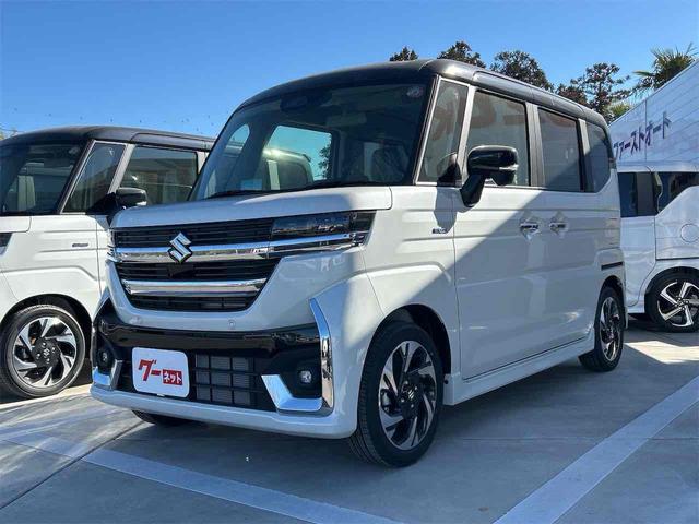 スペーシアカスタム ハイブリッドＸＳ　全周囲カメラ　両側電動スライドドア　ナビ　ＴＶ　クリアランスソナー　オートクルーズコントロール　レーンアシスト　衝突被害軽減システム　オートライト　ＬＥＤヘッドランプ　スマートキー（12枚目）