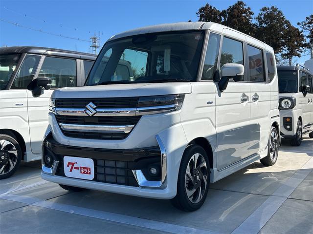 スペーシアカスタム ハイブリッドＸＳ　全周囲カメラ　両側電動スライドドア　ナビ　ＴＶ　クリアランスソナー　オートクルーズコントロール　レーンアシスト　衝突被害軽減システム　オートライト　ＬＥＤヘッドランプ　スマートキー（12枚目）