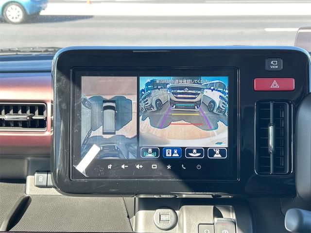 スペーシアカスタム ハイブリッドＸＳターボ　全周囲カメラ　両側電動スライドドア　ナビ　ＴＶ　クリアランスソナー　オートクルーズコントロール　レーンアシスト　衝突被害軽減システム　オートライト　ＬＥＤヘッドランプ　スマートキー（4枚目）