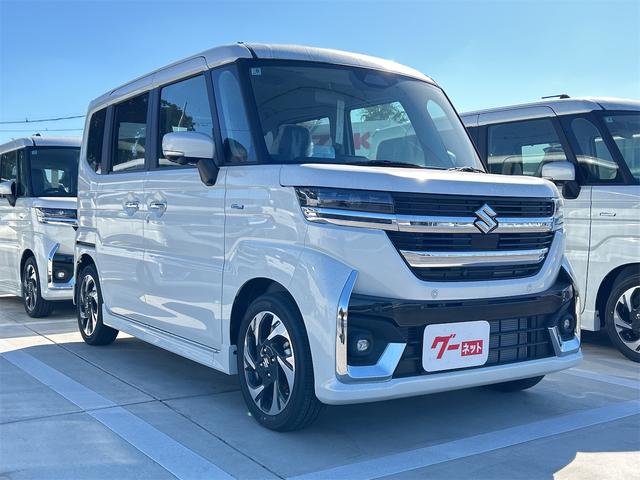 スペーシアカスタム ハイブリッドＸＳターボ　全周囲カメラ　両側電動スライドドア　ナビ　ＴＶ　クリアランスソナー　オートクルーズコントロール　レーンアシスト　衝突被害軽減システム　オートライト　ＬＥＤヘッドランプ　スマートキー（21枚目）