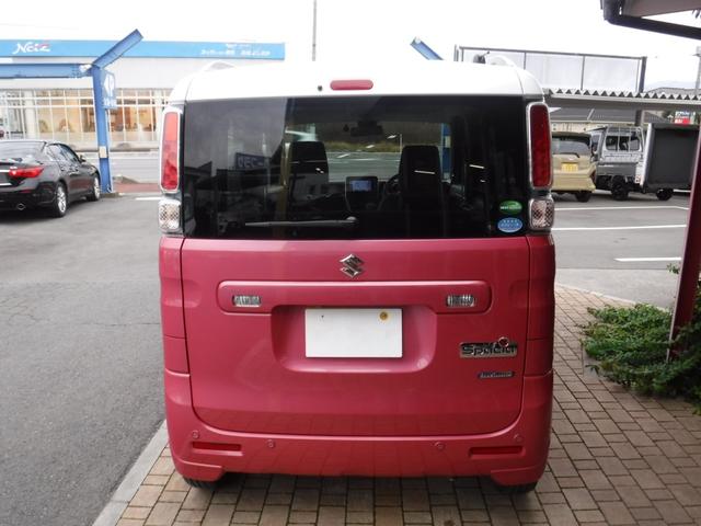 スペーシア ハイブリッドX 衝突被害軽減ブレーキ 純正ナビ フルセグTV 全方位モニター 両側パワースライドドア LEDヘッドライト スマートキー シートヒーター ドライブレコーダー 走行19200km(4枚目)