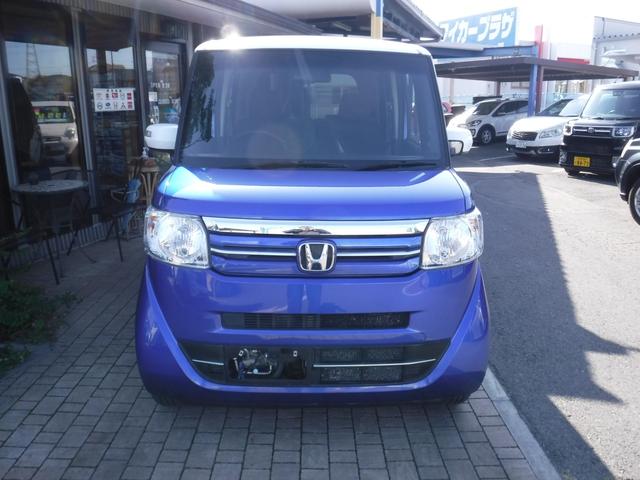 N-BOX 2トーンカラースタイル G・Lパッケージ 4WD 純正ナビ フルセグTV バックカメラ ETC パワースライドドア シートヒーター スマートキー(2枚目)