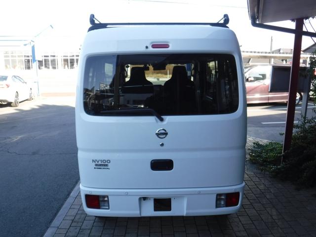 NV100クリッパーバン DX GLセーフティパッケージ 衝突被害軽減ブレーキ メモリーナビ バックカメラ Bluetooth ETC キーレス パワーウインドウ ルーフキャリア(4枚目)