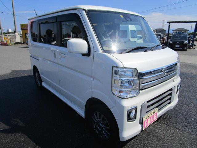 エブリイワゴン ＰＺターボ　衝突軽減ブレーキ　パワースライドドア　地デジナビ　ＥＴＣ　キーフリー　保証１年付（4枚目）