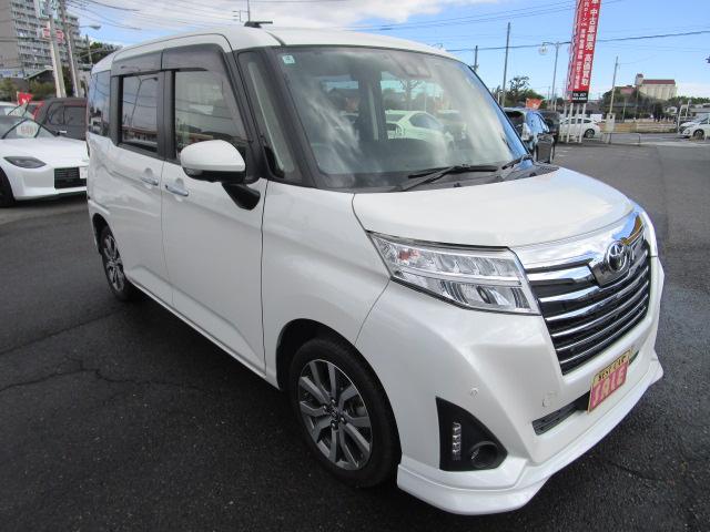 ルーミー カスタムG-T 地デジナビ 全方向カメラ 両側自動ドア シートヒーター ドライブレコーダー クルーズコントロール 保証1年付(4枚目)