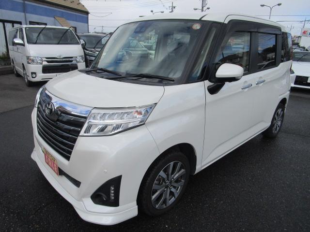 ルーミー カスタムG-T 地デジナビ 全方向カメラ 両側自動ドア シートヒーター ドライブレコーダー クルーズコントロール 保証1年付(6枚目)