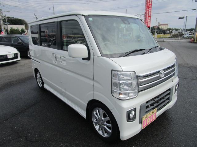 スクラムワゴン ＰＺターボ　地デジナビ　バックカメラ　パワースライドドア　衝突軽減ブレーキ　ＥＴＣ　キーフリー　車高調付　保証１年付（4枚目）