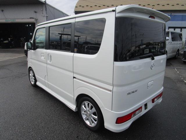 スクラムワゴン ＰＺターボ　地デジナビ　バックカメラ　パワースライドドア　衝突軽減ブレーキ　ＥＴＣ　キーフリー　車高調付　保証１年付（7枚目）
