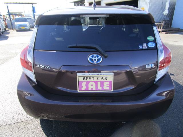 アクア S 後期型 衝突軽減ブレーキ 地デジナビ バックカメラ ETC キーフリー 電格ウインカーミラー レーンキープアシスト 保証1年付(9枚目)