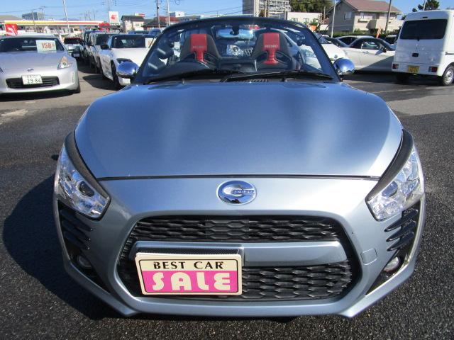 コペン ローブ　車高調付　地デジナビ　バックカメラ　ＥＴＣ　キーフリー　シートヒーター　保証１年付　社外アルミ　タワーバー　エアクリ（6枚目）