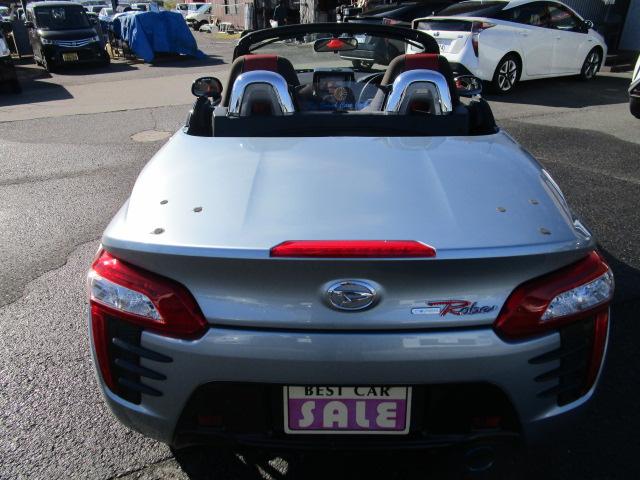 コペン ローブ　車高調付　地デジナビ　バックカメラ　ＥＴＣ　キーフリー　シートヒーター　保証１年付　社外アルミ　タワーバー　エアクリ（11枚目）