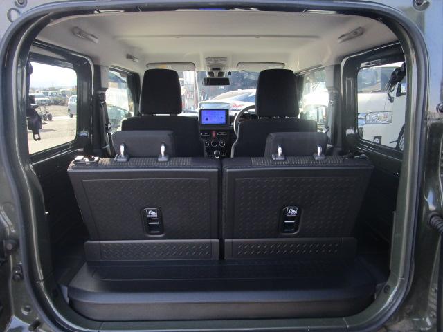 ジムニー ディスプレイオーディオ Bカメラ ETCキーフリー 衝突軽減ブレーキ アイドルストップ シートヒーター ワンオーナー 保証1年付(10枚目)