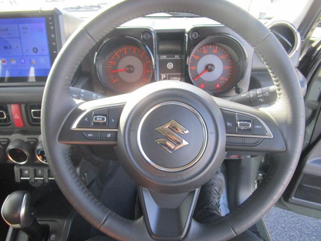 ジムニー ディスプレイオーディオ Bカメラ ETCキーフリー 衝突軽減ブレーキ アイドルストップ シートヒーター ワンオーナー 保証1年付(18枚目)