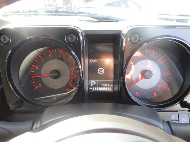 ジムニー ディスプレイオーディオ Bカメラ ETCキーフリー 衝突軽減ブレーキ アイドルストップ シートヒーター ワンオーナー 保証1年付(20枚目)